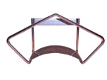 RVS slangzadel klein